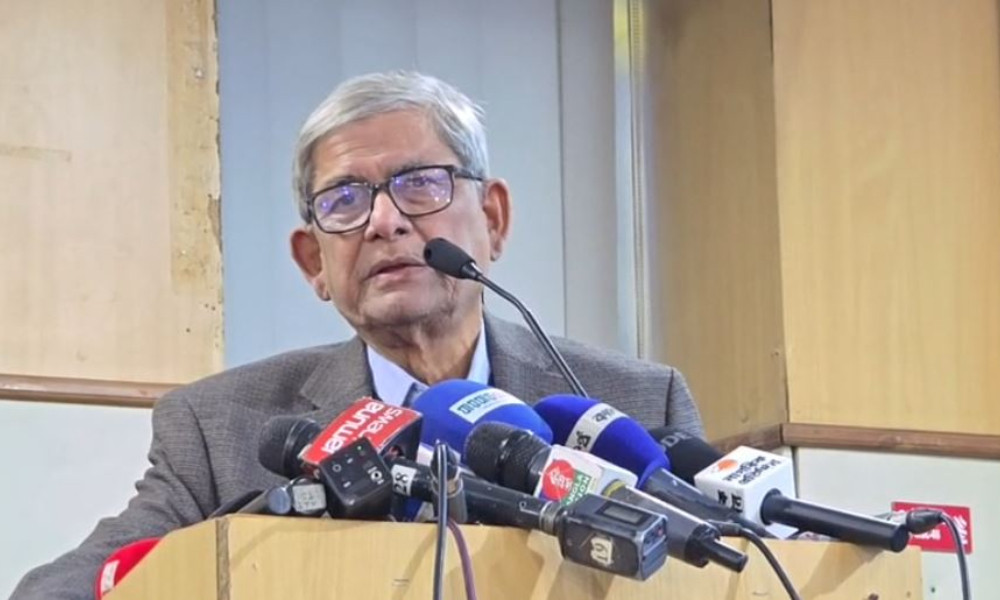 বাংলাদেশের রাজনীতিতে বিশাল শূন্যতা সৃষ্টি হলো : মির্জা ফখরুল