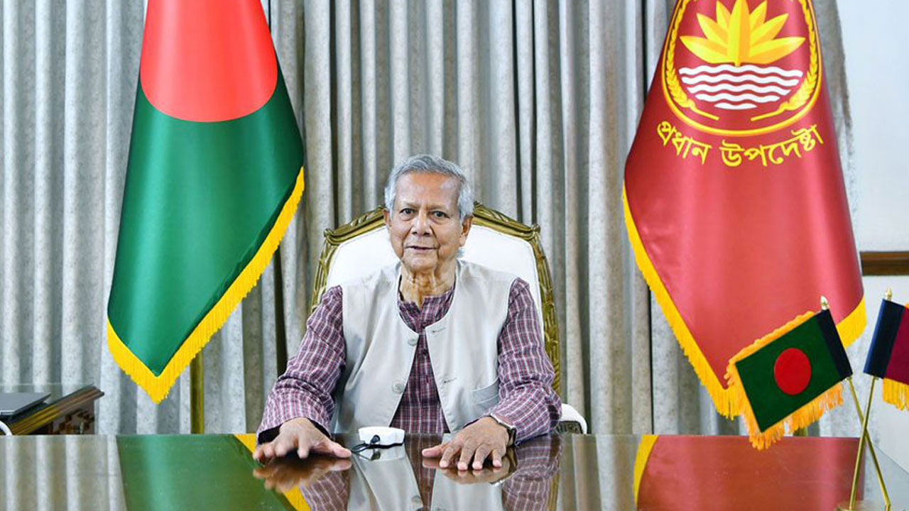 দুপুরে জাতির উদ্দেশে ভাষণ দেবেন প্রধান উপদেষ্টা