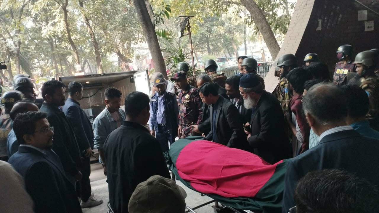 সোহরাওয়ার্দী হাসপাতালে হাদির মরদেহ, করা হচ্ছে ময়নাতদন্ত