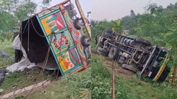 ঢাকা-টাঙ্গাইল মহাসড়কে ট্রাক উল্টে নিহত ১৫