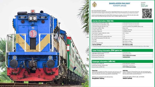 ঈদে ট্রেনের অগ্রিম টিকিট বিক্রির সূচি প্রকাশ
