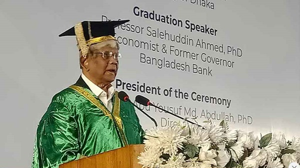 অন্তর্বর্তী সরকারের সময় রাজনৈতিক ম্যান্ডেট না থাকাই ছিল বড় সীমাবদ্ধতা: সাবেক অর্থ উপদেষ্টা