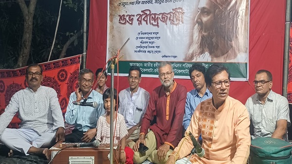সাতক্ষীরায় নানা আয়োজনে পালিত হলো রবীন্দ্রনাথ ঠাকুরের ১৬৫তম জন্মজয়ন্তী