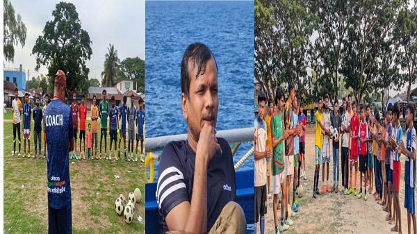 নন্দীগ্রামে তরুণদের স্বপ্ন গড়ছে “মেরিন স্পোর্টস একাডেমি”