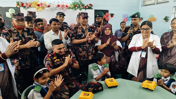 লালমনিরহাটে বিজিবি স্কুলে আধুনিক ও আনন্দমুখর শিক্ষাপদ্ধতির যাত্রা শুরু