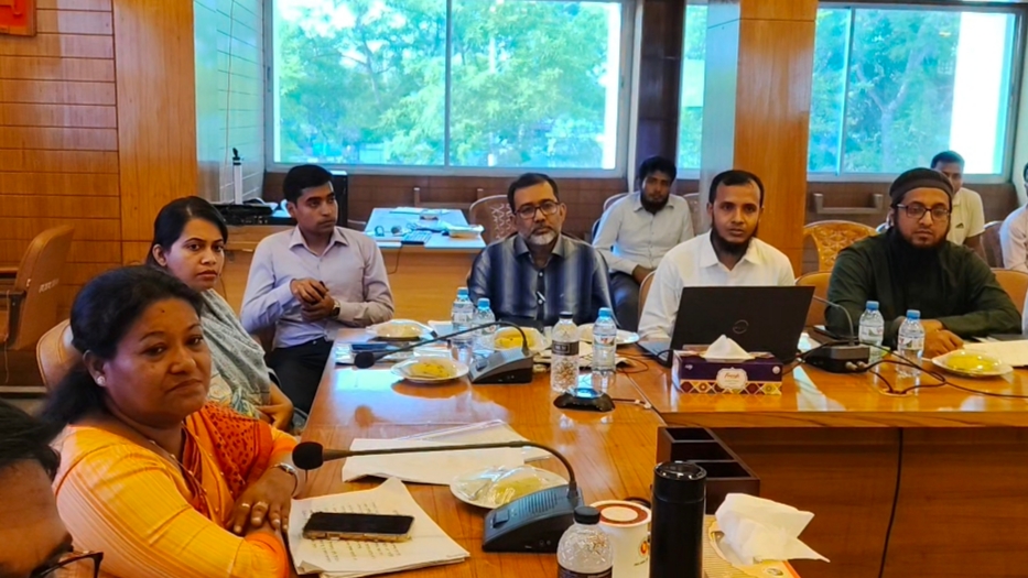 মাদারীপুরে জেলা প্রশাসনের প্রেস ব্রিফিং অনুষ্ঠিত