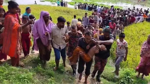 মাদারগঞ্জে পানিতে ডুবে দুই শিশুর মৃ’ত্যু’