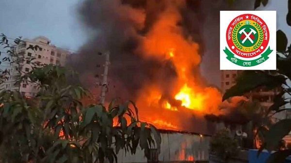 রাজধানীতে কারখানায় ভয়াবহ আগুন, নিয়ন্ত্রণে ৫ ইউনিট