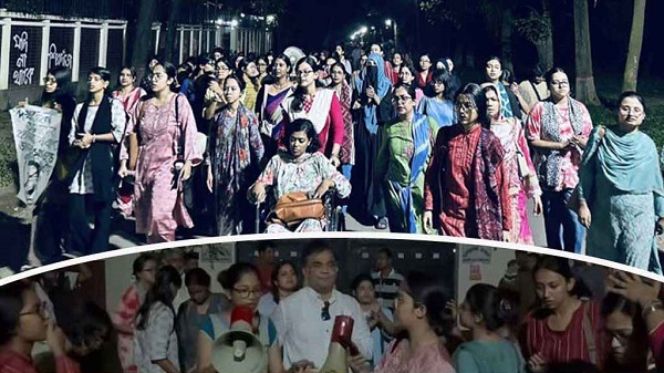 ধর্ষণচেষ্টার ঘটনায় জাবিতে রাতভর বিক্ষোভ, প্রক্টরের পদত্যাগ দাবি