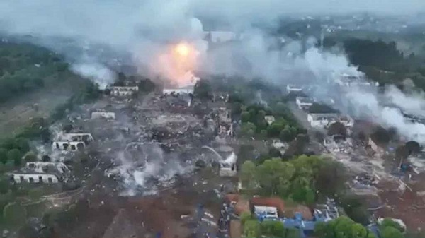 চীনে আতশবাজি কারখানায় ভয়াবহ বিস্ফোরণ, নিহত অন্তত ২১