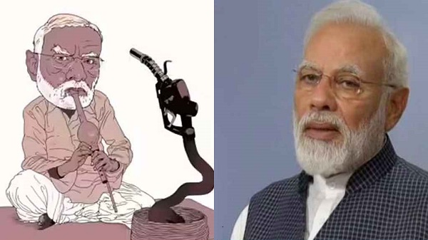 নরওয়ের পত্রিকায় ‘সাপুড়ে’ মোদির কার্টুন