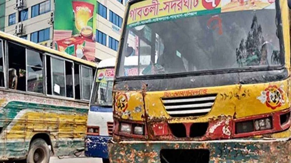 রাজধানীতে লক্কড়-ঝক্কড় যানবাহনের বিরুদ্ধে অভিযানের ঘোষণা