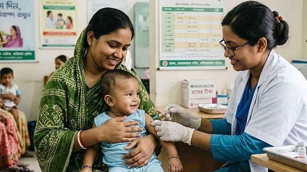 দেশে হামের টিকা পেয়েছে ১ কোটি ৭২ লাখ শিশু