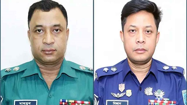 আলোচিত সেই ২ এসপিকে প্রত্যাহার