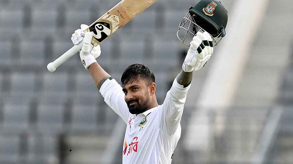 লিটনের মহাকাব্যিক সেঞ্চুরিতে স্বস্তি নিয়ে দিন শেষ টাইগারদের