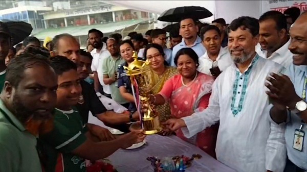 নতুন কুঁড়ি স্পোর্টস ২০২৬ বালক ফুটবলে চ্যাম্পিয়ন মাদারীপুর পৌরসভা