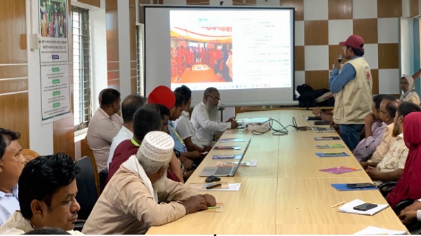 আশাশুনিতে জলবায়ু উদ্বাস্তুদের অধিকার রক্ষায় অ্যাডভোকেসি ক্যাম্পেইন অনুষ্ঠিত
