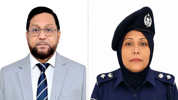 পুলিশ সার্ভিস অ্যাসোসিয়েশনের সভাপতি মোসলেহ উদ্দিন-সম্পাদক শামীমা