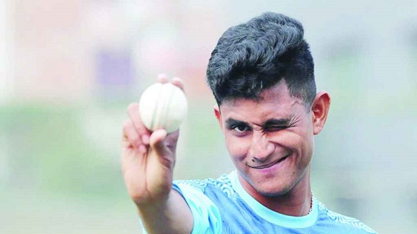 আইসিসির মাসসেরা ক্রিকেটার হলেন নাহিদ রানা