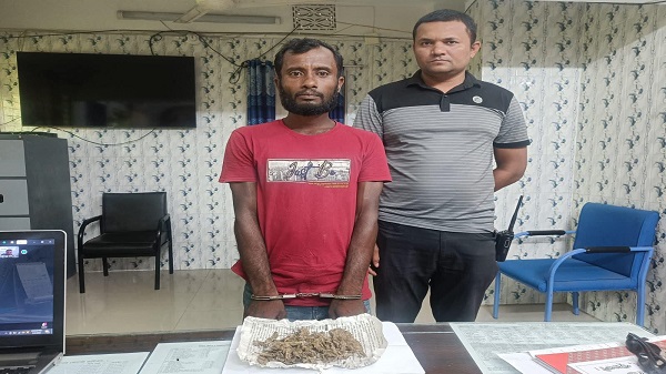 দশমিনায় বিশেষ অভিযানে ২৫ গ্রাম গাঁজাসহ একজন গ্রেফতার!