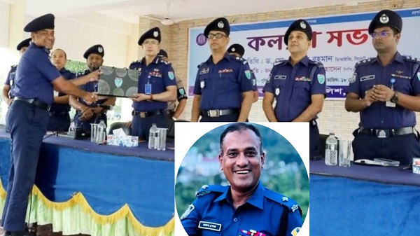 সততা ও পেশাদারিত্বের স্বীকৃতিতে জেলার শ্রেষ্ঠ ওসি নির্বাচিত রতন শেখ, পিপিএম