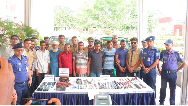 পীরগঞ্জে কৃষক হত্যা ও ট্রান্সফরমার চুরি মামলায় ৭ সদস্য গ্রেফতার
