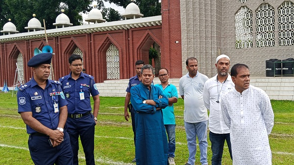 দিনাজপুরের ঐতিহাসিক গোর-এ-শহীদ ময়দানে ঈদ জামাতের সব প্রস্তুতি সম্পন্ন