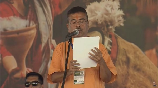 পশ্চিম বাংলার মুখ্যমন্ত্রী হিসেবে শপথ নিলেন বিজেপি নেতা শুভেন্দু অধিকারী