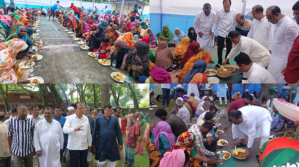 শহীদ প্রেসিডেন্ট জিয়ার শাহাদৎ বার্ষিকীতে লালমনিরহাটে দুস্থদের মাঝে খাবার বিতরণ