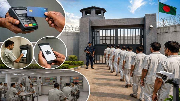 মুন্সিগঞ্জে চালু হলো দেশের প্রথম ‘ক্যাশলেস কারাগার’