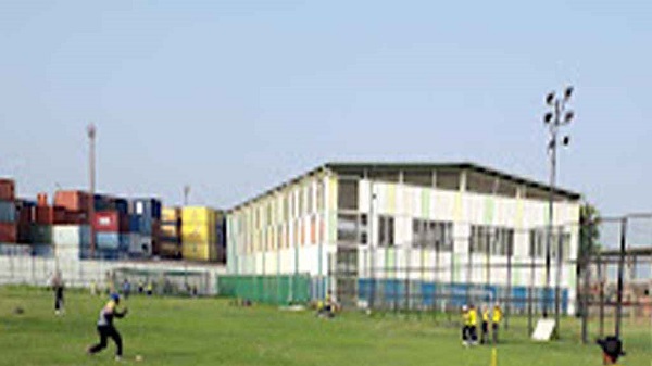 চট্টগ্রাম বন্দর স্টেডিয়ামে অগ্নিকাণ্ড