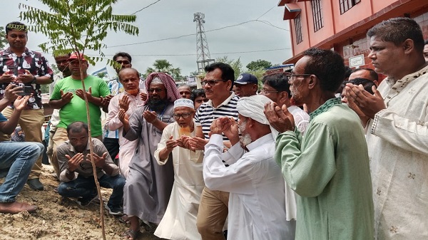 তালায় খাল সংস্কার ও জলাবদ্ধতা নিরসন প্রকল্পের উদ্বোধন