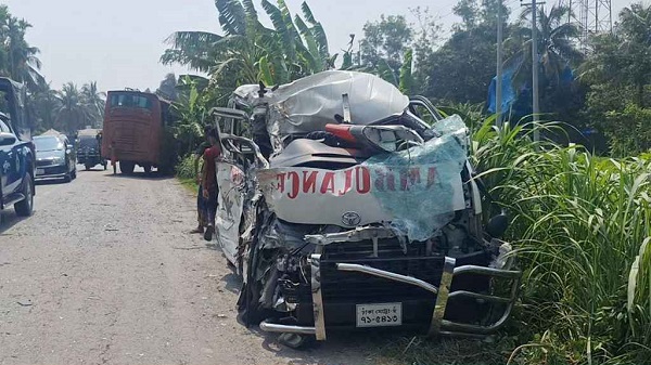 স্বামীর মরদেহ নিয়ে বাড়ি ফেরা হলো না স্ত্রীর