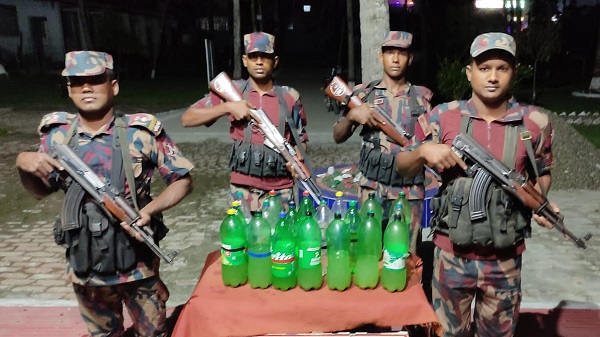 সাতক্ষীরা সীমান্ত থেকে সাড়ে ১৪ লক্ষ টাকার ভারতীয় মালামাল জব্দ