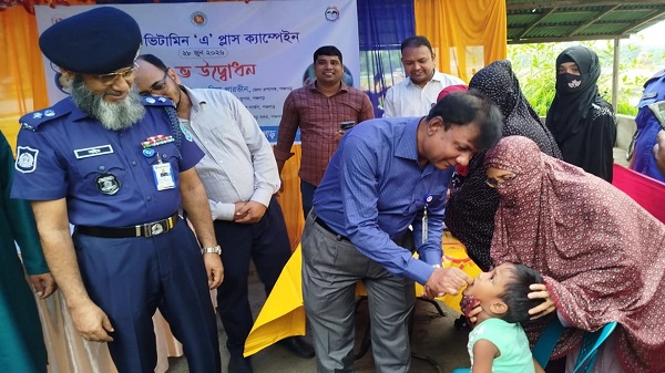 পঞ্চগড়ে জাতীয় ভিটামিন ‘এ’ প্লাস ক্যাম্পেইনের উদ্বোধন