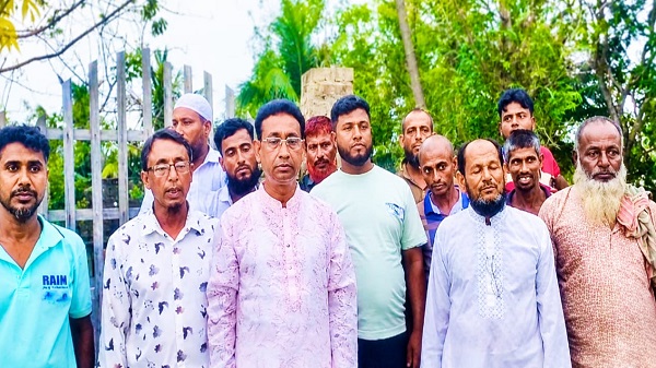 কাঁদাকাটি ইউনিয়নে জহির রায়হানের নির্বাচনী পথসভা