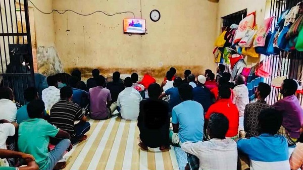 বন্দিদের বিশ্বকাপ খেলা দেখাতে কারাগারে টিভি