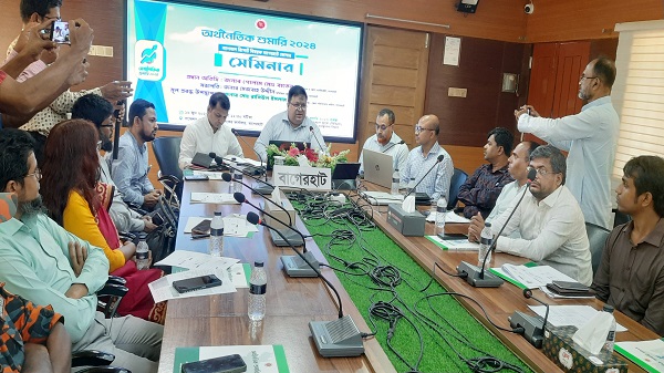 বাগেরহাটে অর্থনৈতিক শুমারি বিষয়ক সেমিনার: জেলায় বেকার প্রায় অর্ধলক্ষ