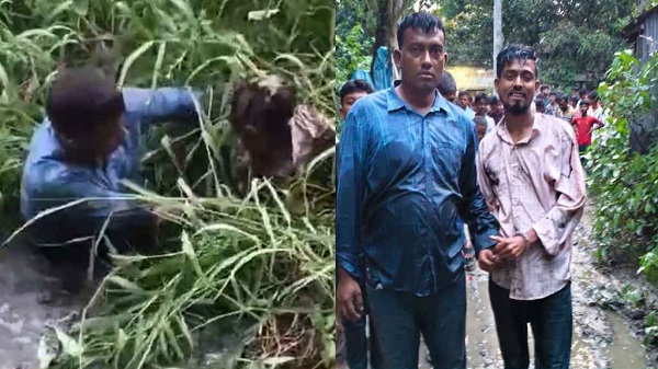 পানিতে ঝাঁপ দিয়েও শেষ রক্ষা হলো না আসামির