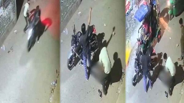 ইট মেরে মোটরসাইকেল নিয়ে যাওয়ার ভিডিও ভাইরাল, যা জানা গেল