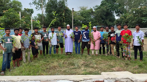 কালিহাতীতে সবুজায়ণ সমাজ কল্যাণ সংস্থার বৃক্ষরোপণ কর্মসূচি অনুষ্ঠিত