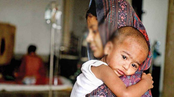 হামের উপসর্গ নিয়ে আরও ৯ শিশুর মৃত্যু