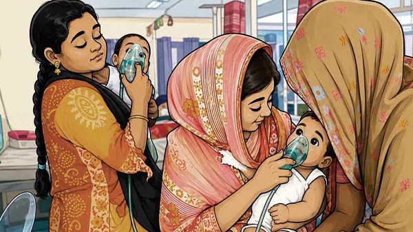 হাম ও উপসর্গ নিয়ে আরও ৪ শিশুর প্রাণহানি