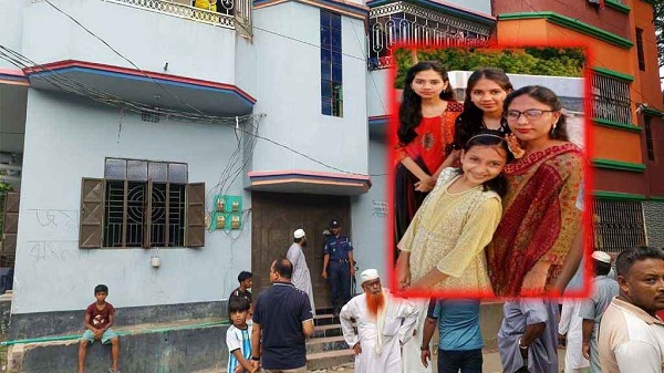ঢাবির ছাত্রী ও তার মা-বোনকে কুপিয়ে হত্যা আহত আরেক বোনের মৃত্যু, মিলল ঘাতকের পরিচয়