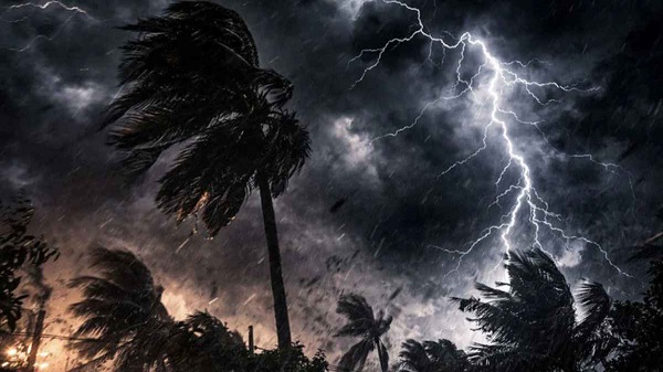 রাতে ৯ অঞ্চলে ঝড় ও বজ্রবৃষ্টির আভাস
