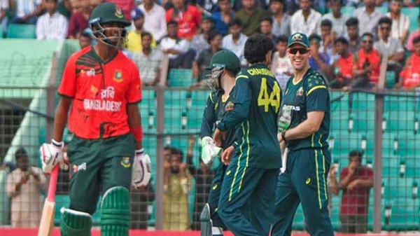 অস্ট্রেলিয়ার কাছে হেরে টি-টোয়েন্টি সিরিজ শুরু বাংলাদেশের