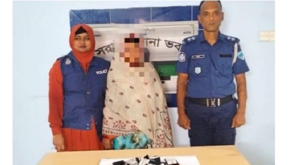 সরাইলে পুলিশের বিশেষ অভিযানে ৩৭০৫ পিস ইয়াবাসহ নারী আটক