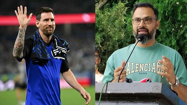 ব্রাজিল সমর্থক হলেও মেসির খেলা দেখতে ভালো লাগে: ক্রীড়া প্রতিমন্ত্রী