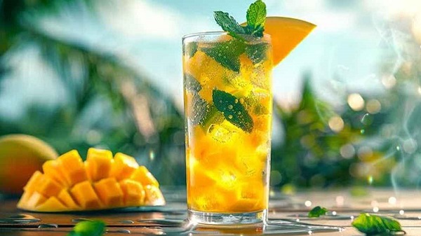 গরমে সতেজতার জন্য ঘরোয়া কাঁচা আমের মোজিতো