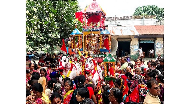 ধর্মীয় ভাবগম্ভীর পরিবেশে আত্রাইয়ে শ্রী শ্রী জগন্নাথ দেবের রথযাত্রা উৎসব অনুষ্ঠিত